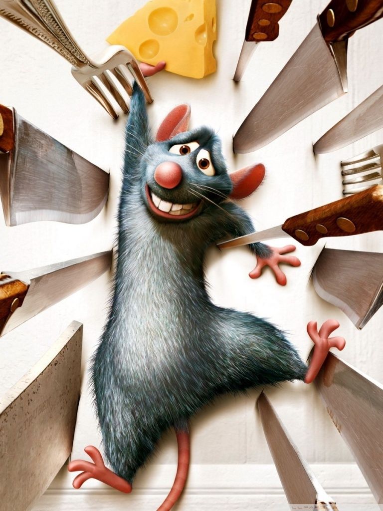 768x1024  Ratatouille Обои для рабочего стола - Wallpaper Cave 