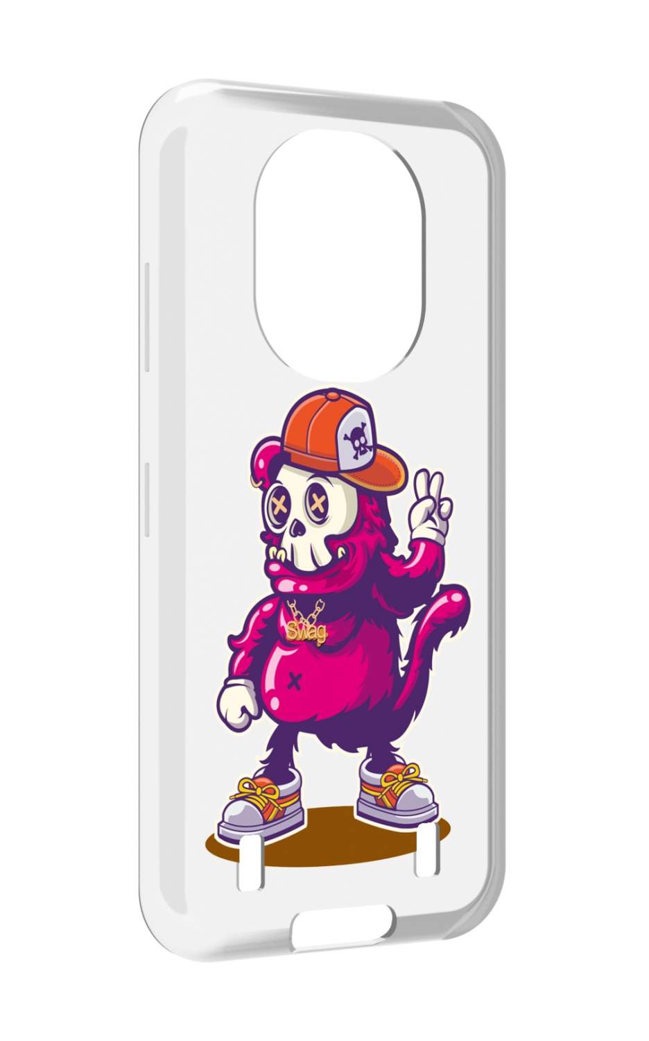 936x1500  Чехол MyPads крутой-обезьян-в-кепке для Oukitel WP16 - купить в Москве,  цены на Мегамаркет