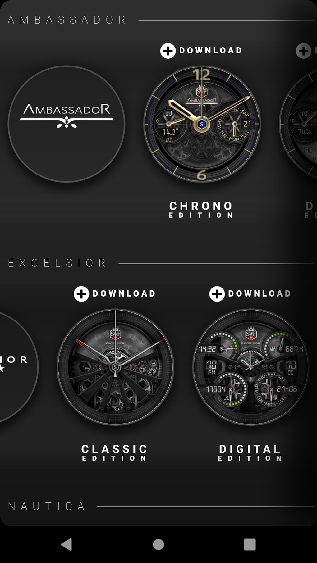 1020x1813  SWF Swiss Watch Face Store для Android — Скачать