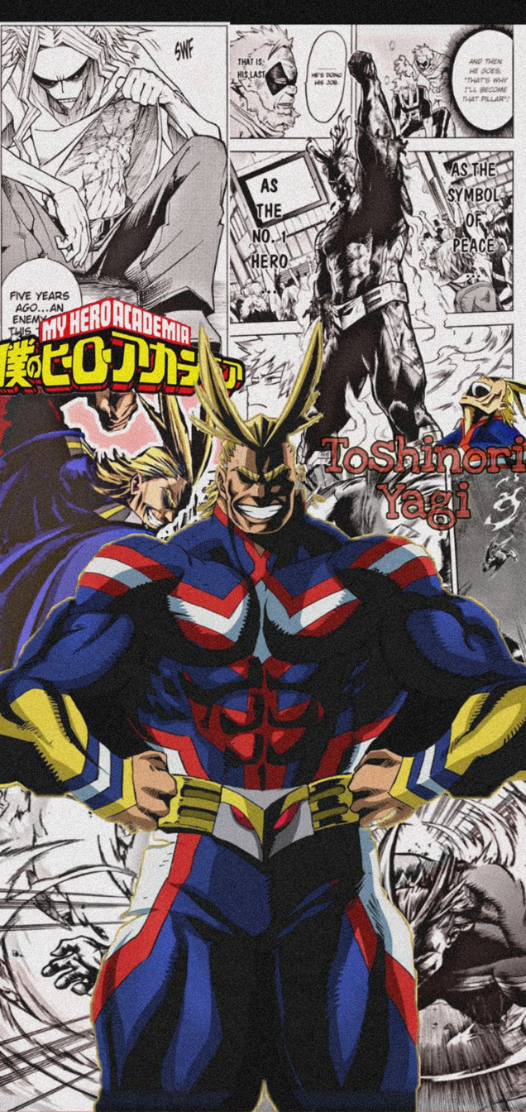 1080x2280  Всемогущий Обои/Моя Геройская Академия | Обои, Аниме обои, Аниме