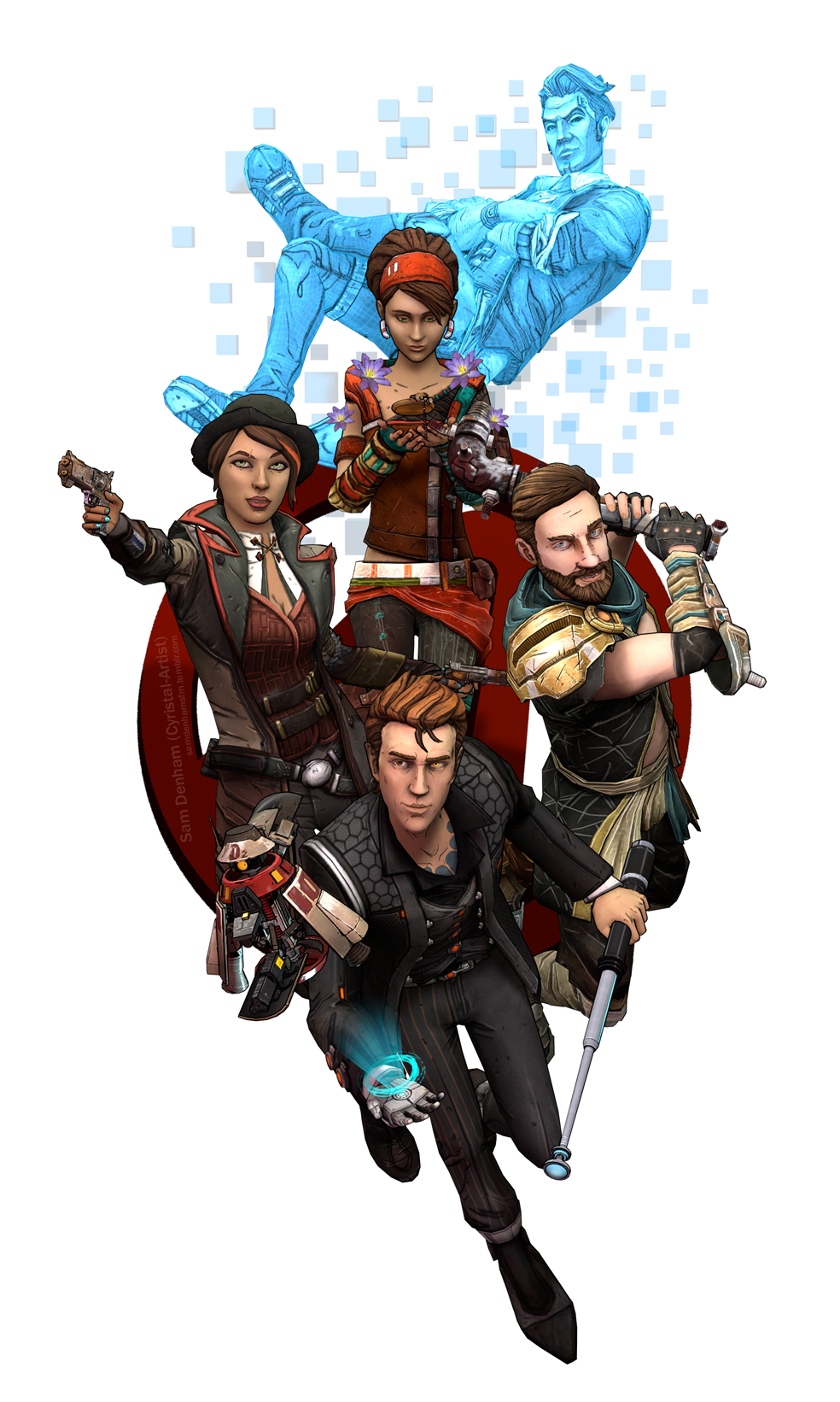 Tales from the borderlands обои на телефон