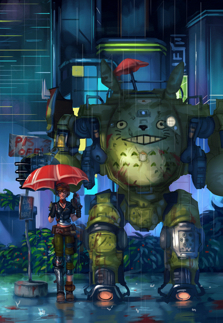 746x1080  ВЫСОКИЙ УРОВЕНЬ РАЗРЯДА | Borderlands арт, Borderlands, Сказки из пограничья