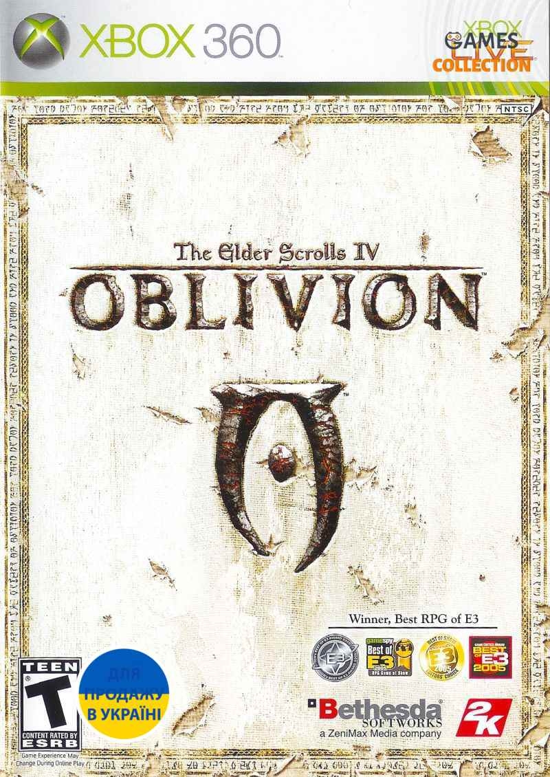 800x1130  The Elder Scrolls IV: Oblivion (XBOX360) купить в Киеве, Харькове
