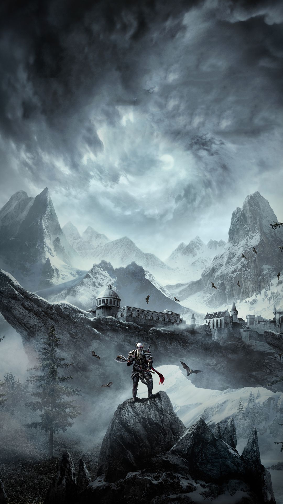 1080x1920  Обои ESO Греймур — Обои Пещера