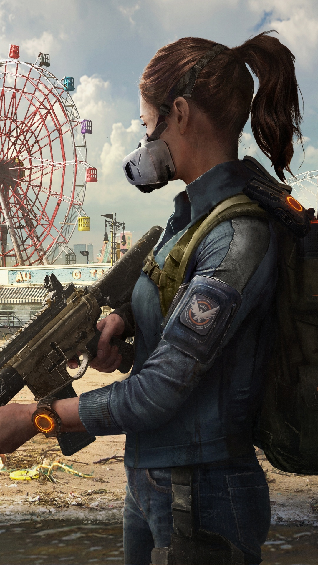 1080x1920  Tom Clancys The Division 2 2019 4k 5k Iphone 7,6s,6 Plus, Pixel xl, One Plus 3,3t,5 HD 4k Обои, изображения, фоны, фото и картинки 1080x1920