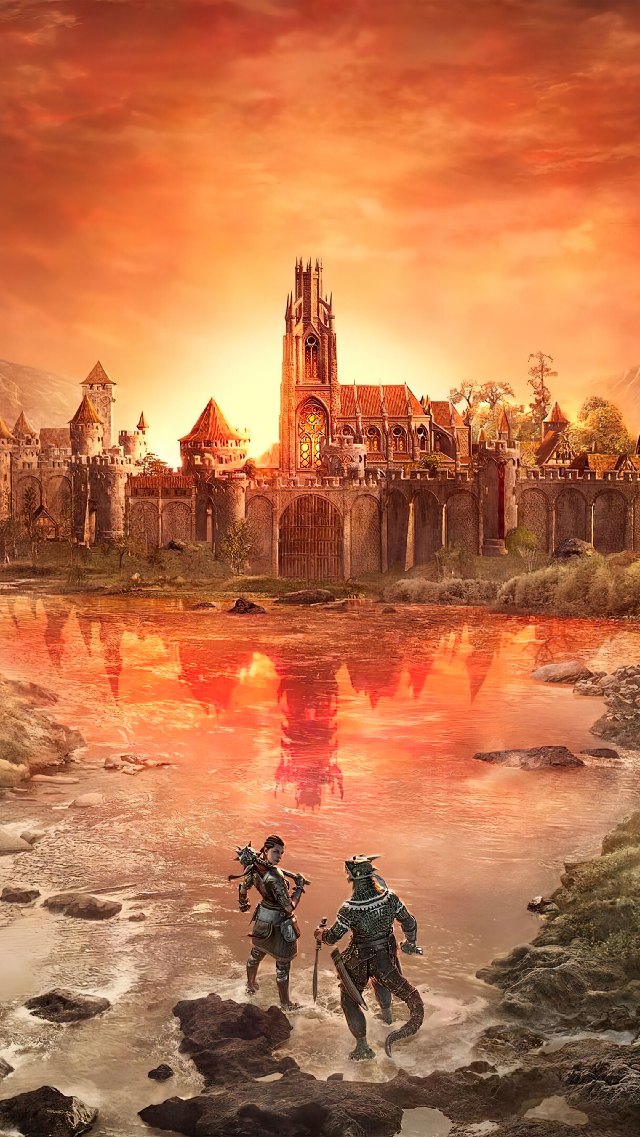 2160x3840  Обои Elder Scrolls 4k - Пещера обоев