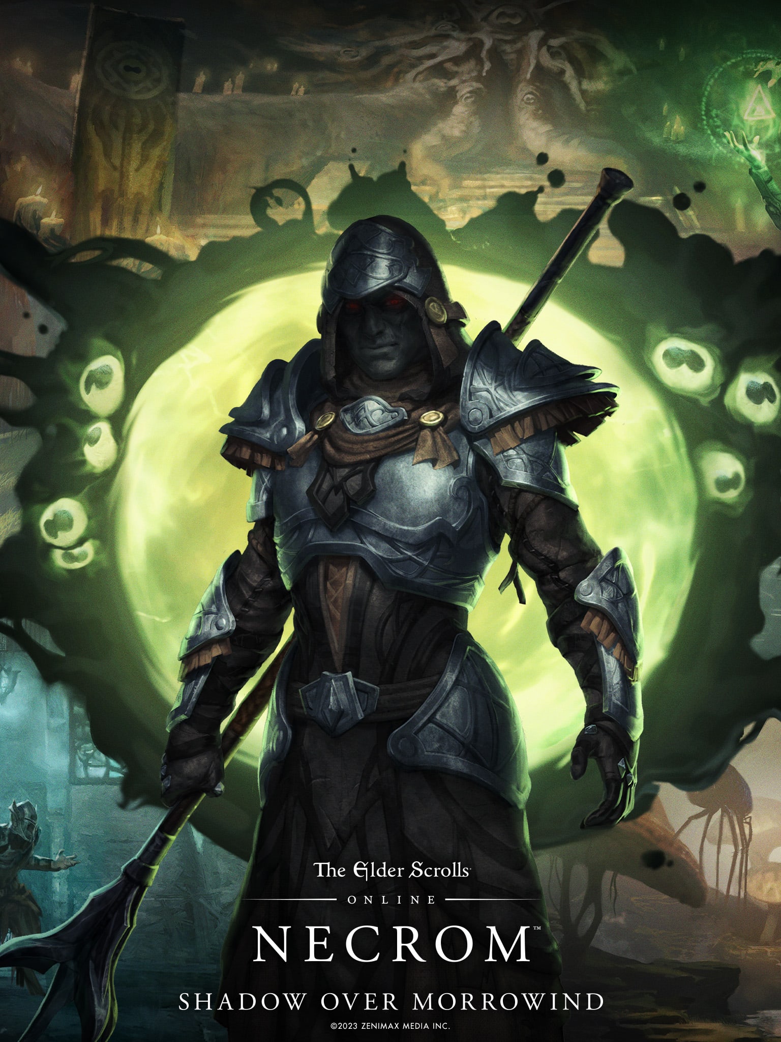 1536x2048  Отпразднуйте выход главы «Некром» с помощью этих новых обоев - The Elder Scrolls Online