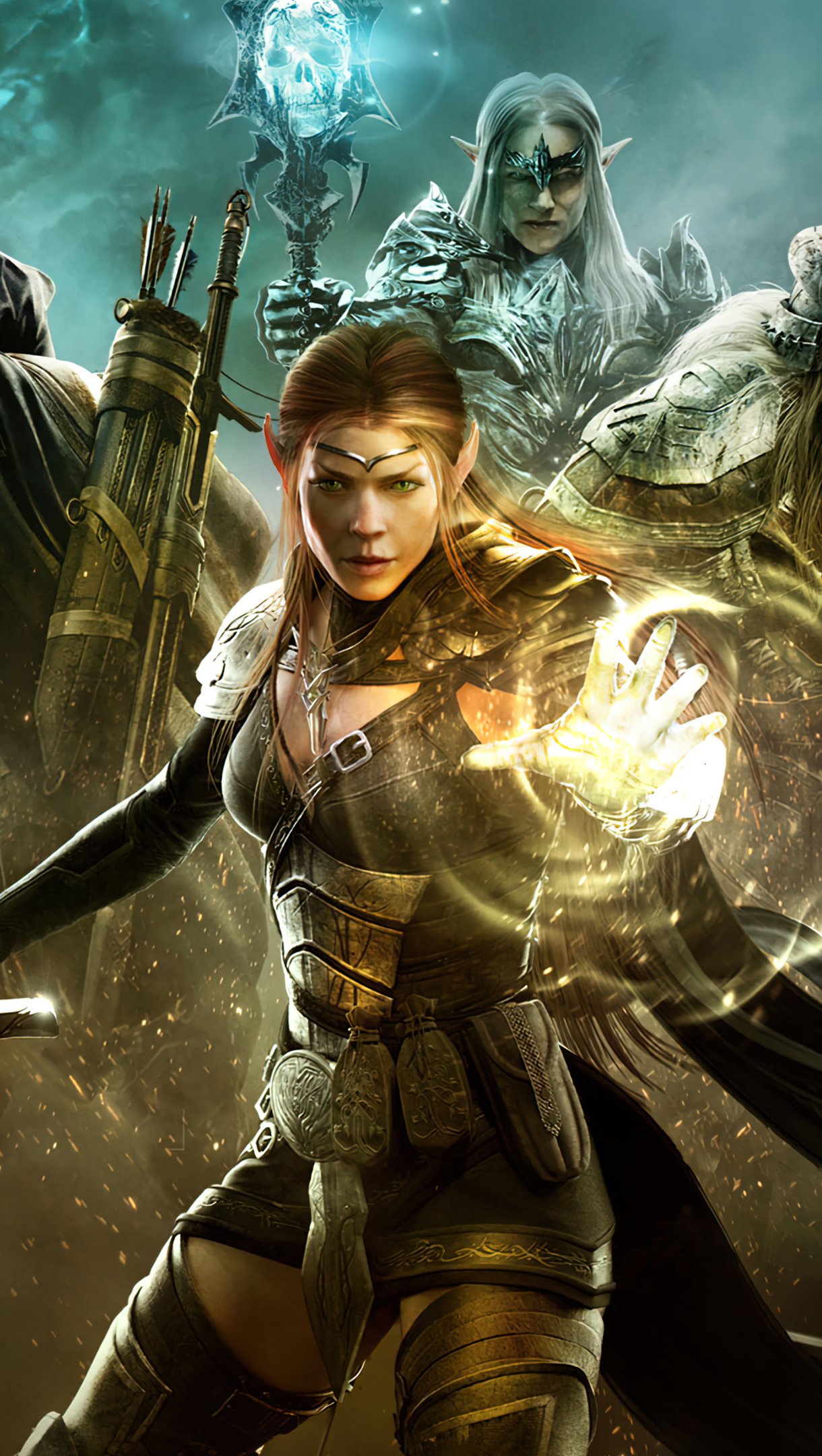 1220x2160  Обои Elders Scrolls Online 4k HD ID:8086