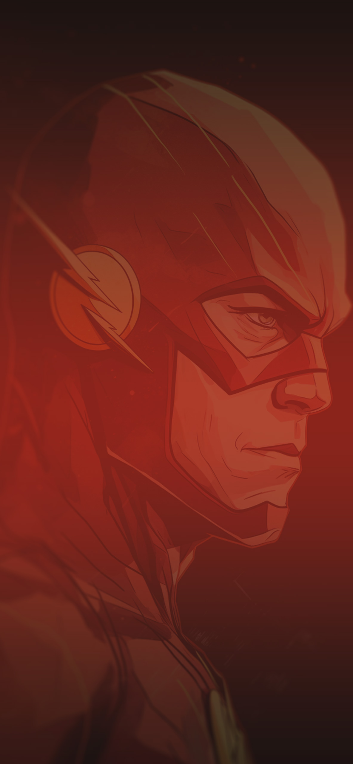 1183x2560  DC Flash Black Wallpapers - Крутые флеш-обои для iPhone 4k