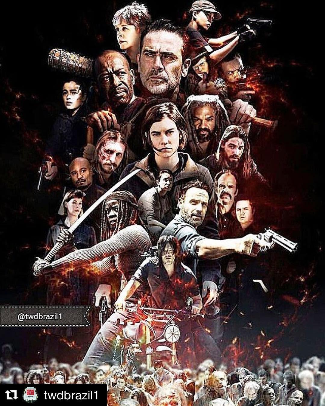 1080x1350  Ходячие мертвецы 10 сезон Обои - Обои Пещера