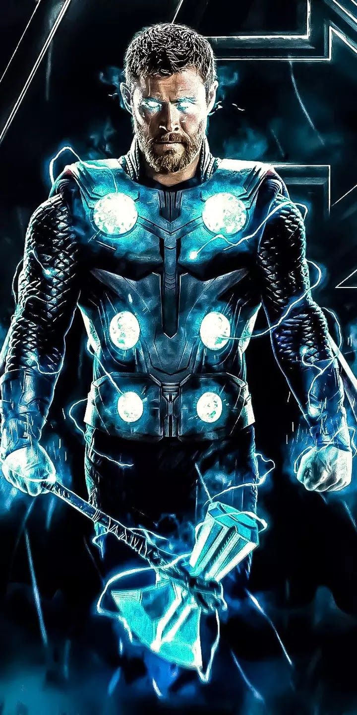720x1440  Коллекция фотографий Тора Мстителей | Популярная коллекция обоев | Marvel Thor, Плакаты супергероев Marvel, Тор обои