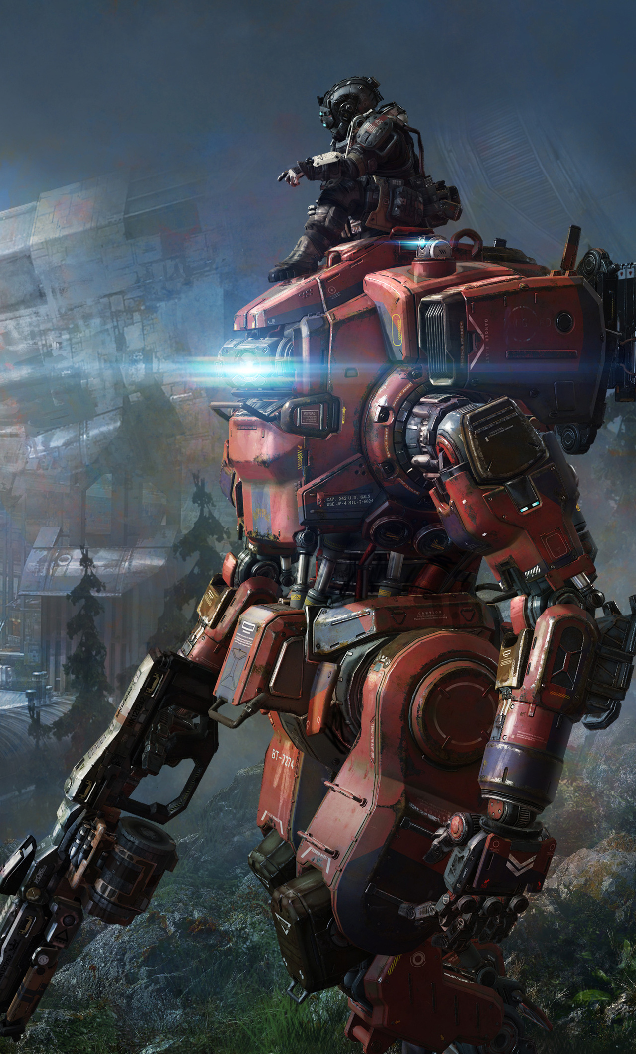 1280x2120  1280x2120 4k Titanfall 2 2017 iPhone 6+ HD 4k Обои, изображения, фоны, фото и картинки