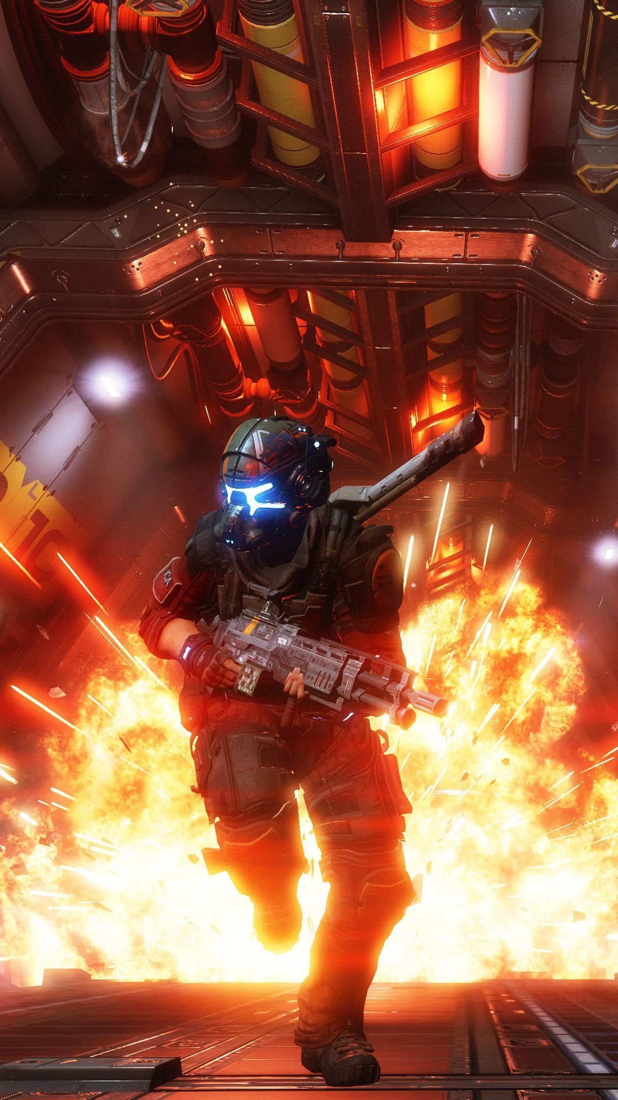 1215x2160  Titanfall 2 обои для мобильного телефона Скачать обои | МобКубок