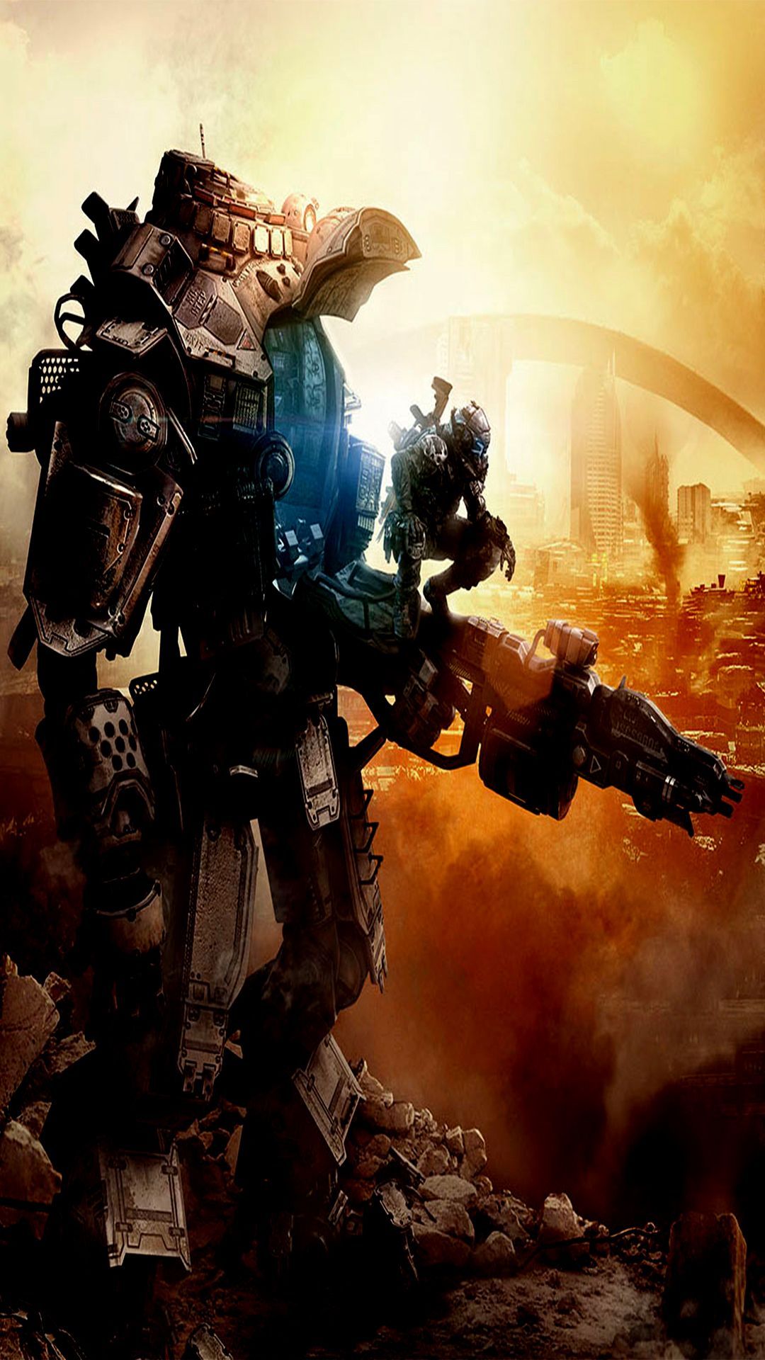 1080x1920  Titanfall 2 Ronin Обои — Обои Пещера