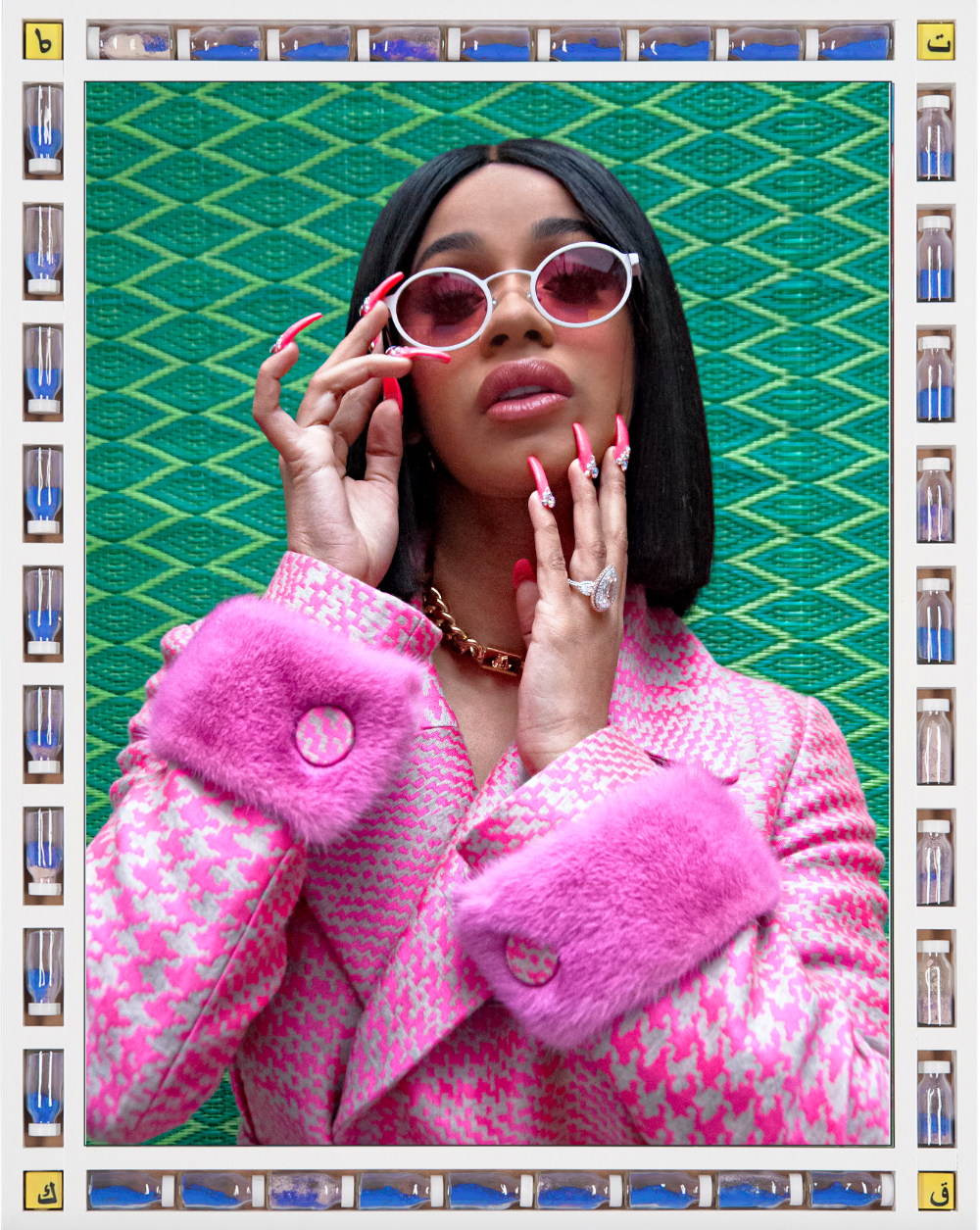 1000x1255  Все, что нам нравится в портрете Карди Би, созданном Хасаном Хаджаджем | Модные наряды, Мода, Наряды