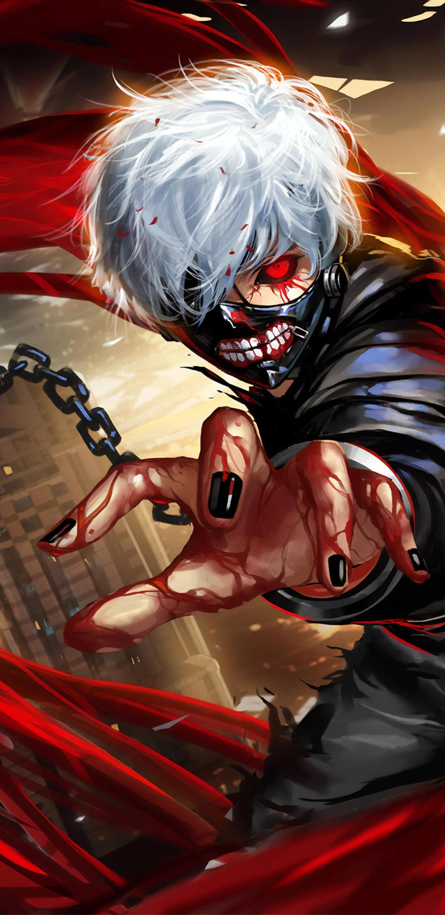 1440x2960  Скачать обои «Токийский гуль» на телефон, бесплатные HD картинки «Токийский гуль»