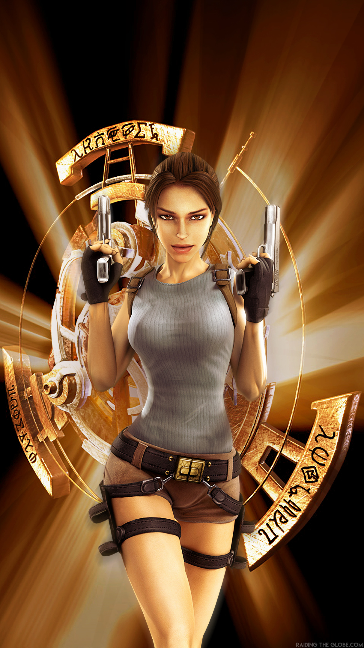 1214x2160  Картинка Tomb Raider 2013 Лара Крофт Девушки Дождь 1080x1920
