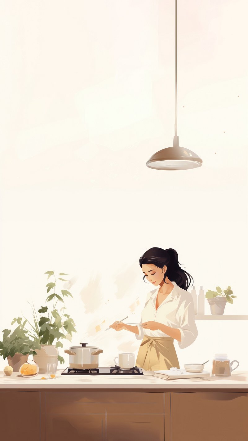 800x1422  Обои Hopeful Beginnings персиковые — BAULDRY BOTANICALS