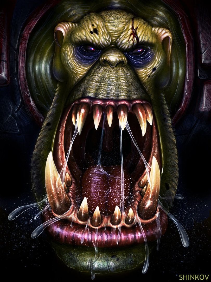 811x1081  Скачать обои Warhammer 40k Ork Bhmpics