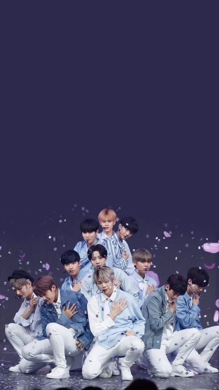 736x1309  Wanna One Обои - Пещера обоев