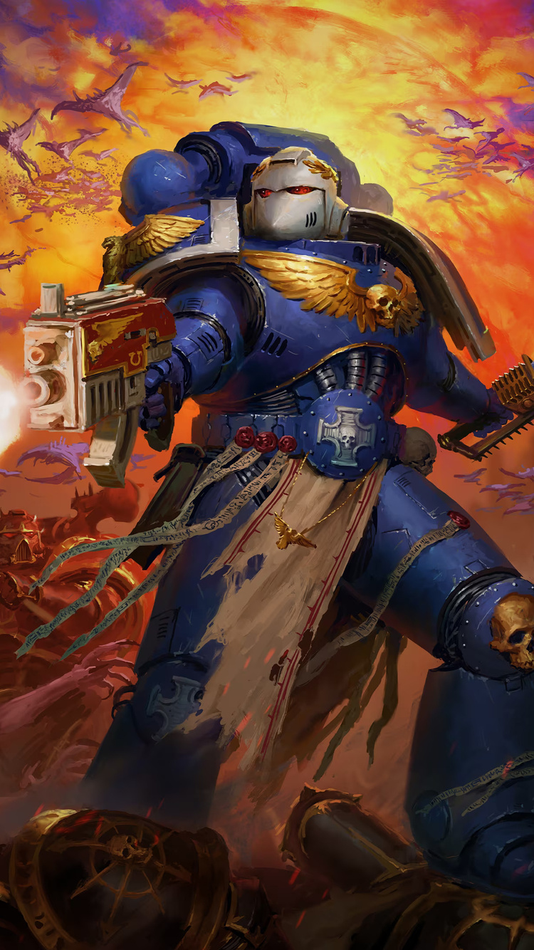 750x1334  100+] Фоны для iPhone Xs Dawn Of War III | Обои.com