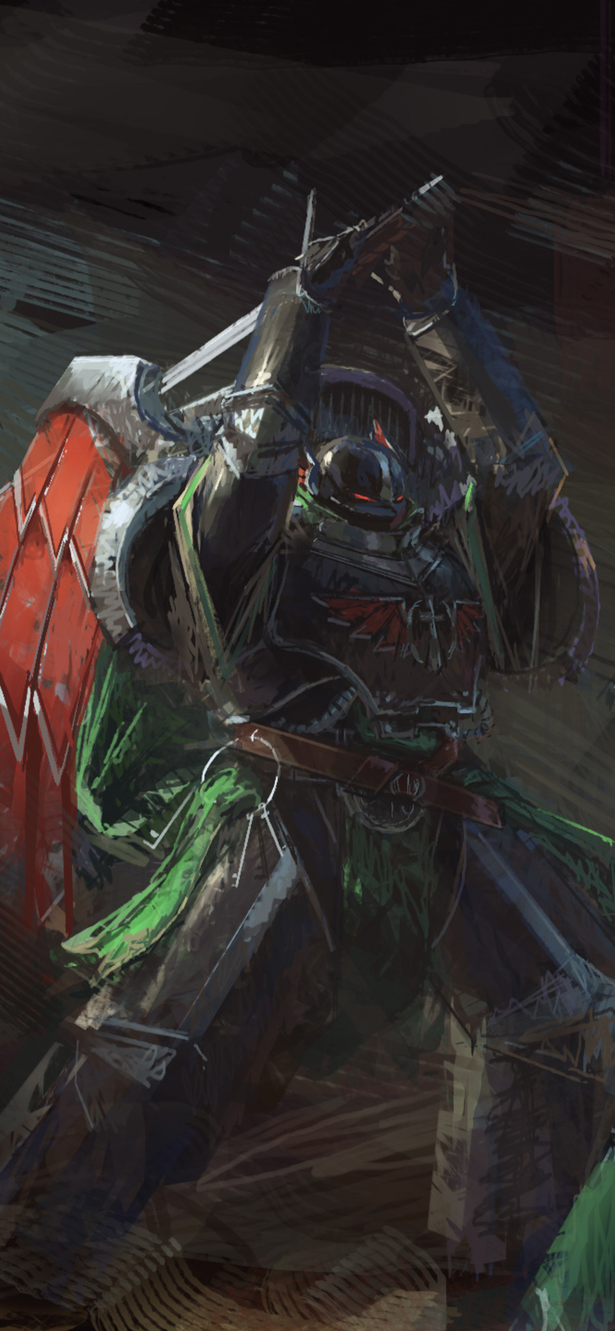 1242x2688  Скачать 1440x2560 warhammer 40k, видеоигра, произведение искусства, qhd samsung galaxy s6, s7, Edge, note, lg g4, lg g4, 1440x2560 обои, картинки 5921