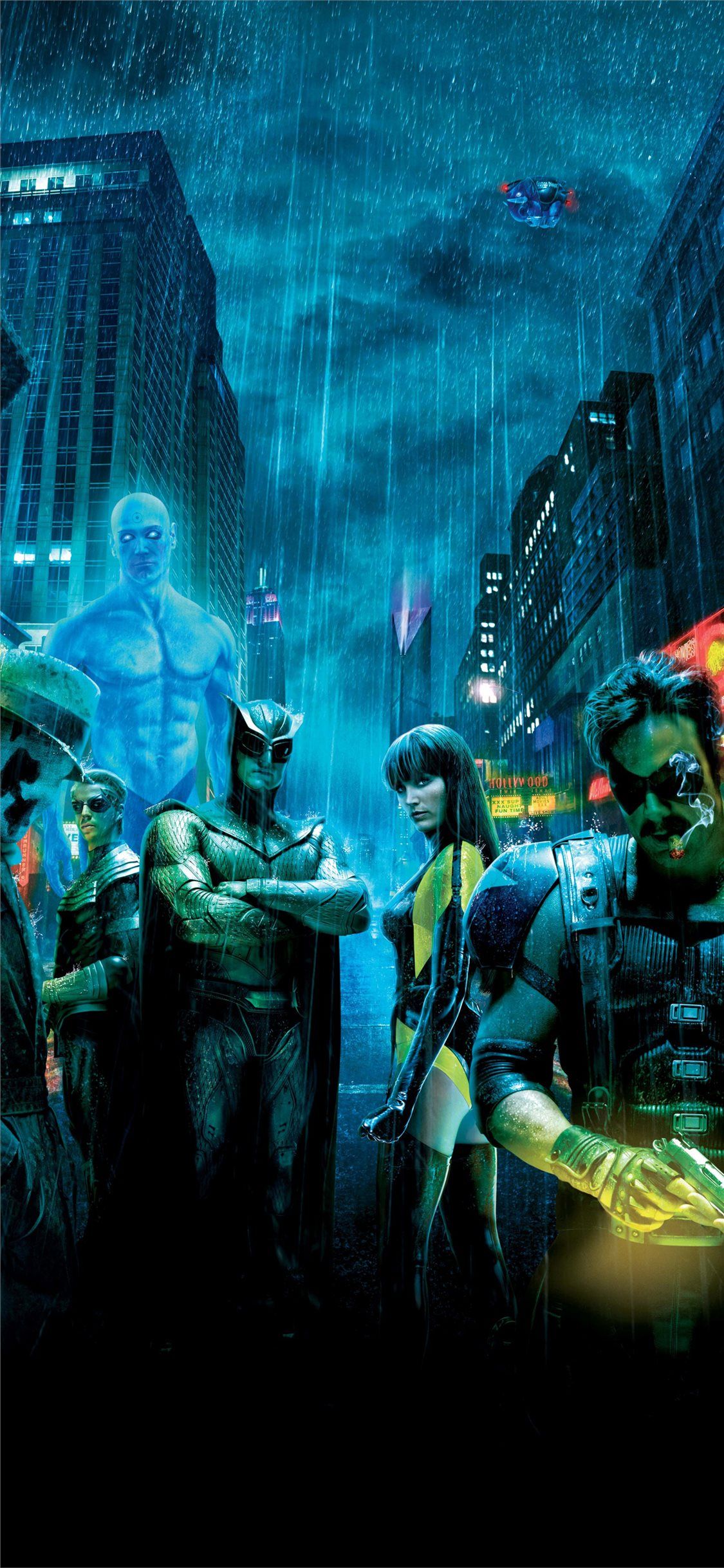 Watchmen dc обои на телефон