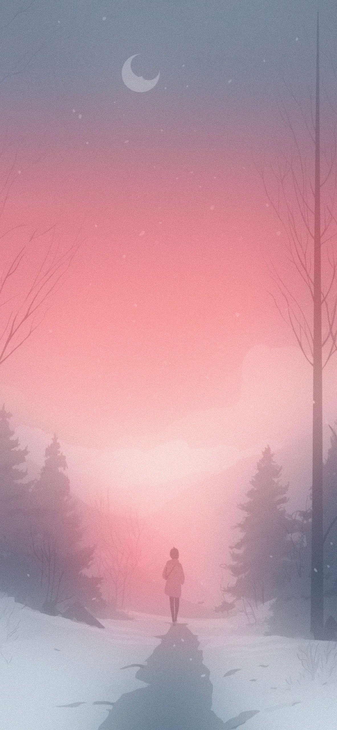 1183x2560  50+ великолепных бесплатных зимних обоев для iPhone (2023)