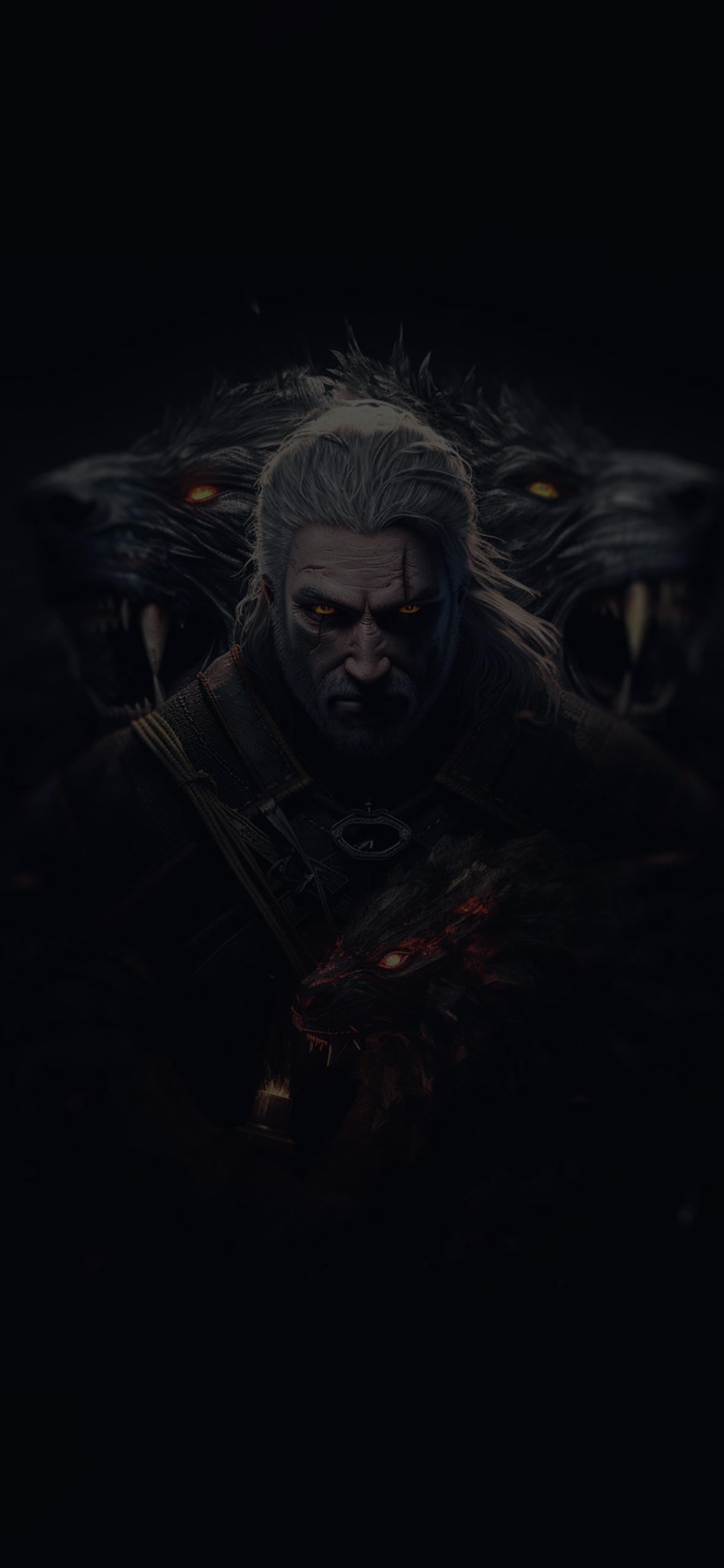 1183x2560  Обои Ведьмак Game Art 4K iPhone HD Phone #1440i