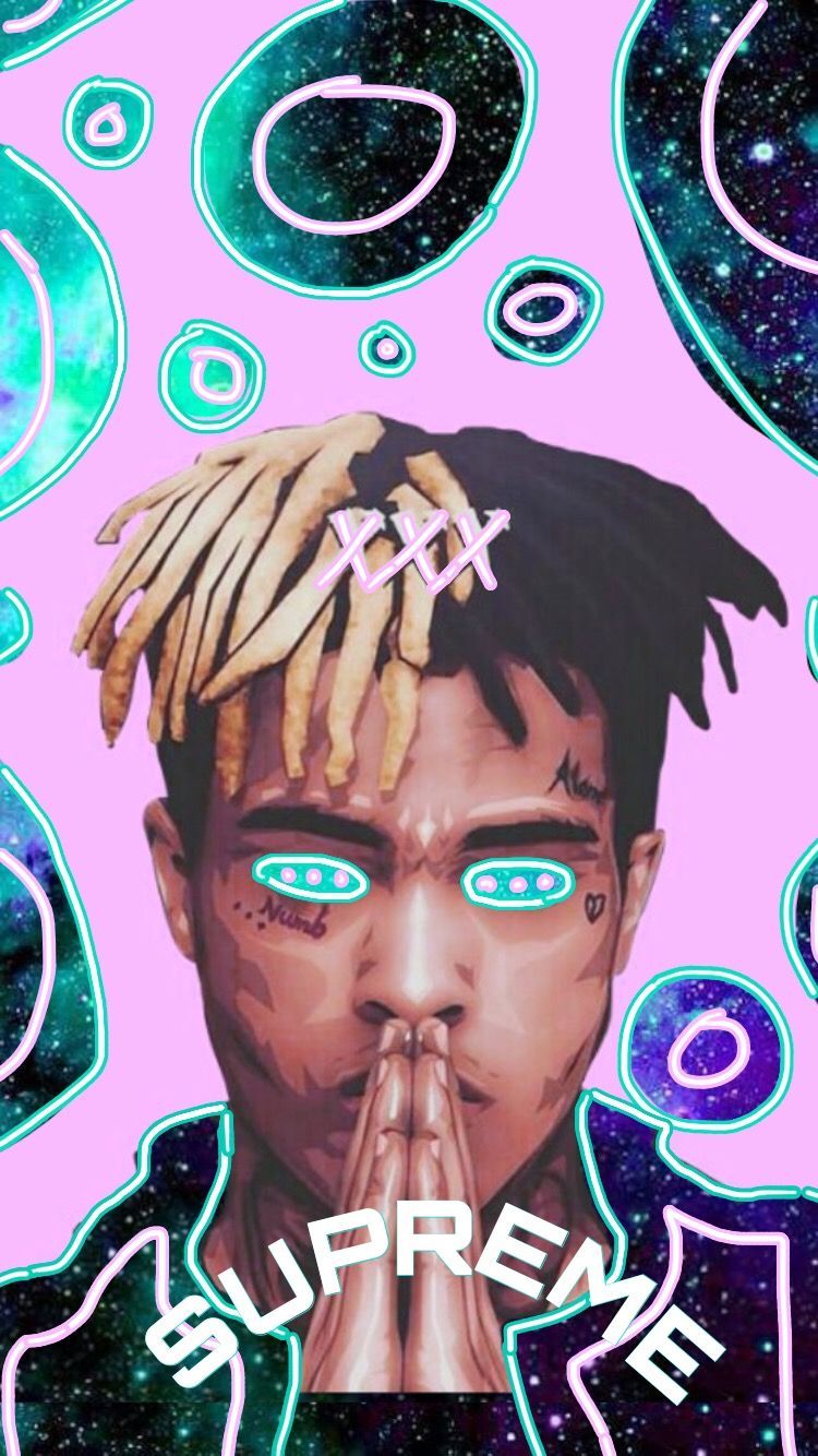 750x1334  Обои Supreme XXXTentacion - Wallpaper Cave
