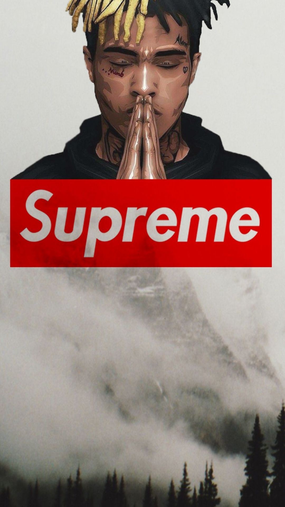 1080x1920  Обои Supreme XXXTentacion - Wallpaper Cave