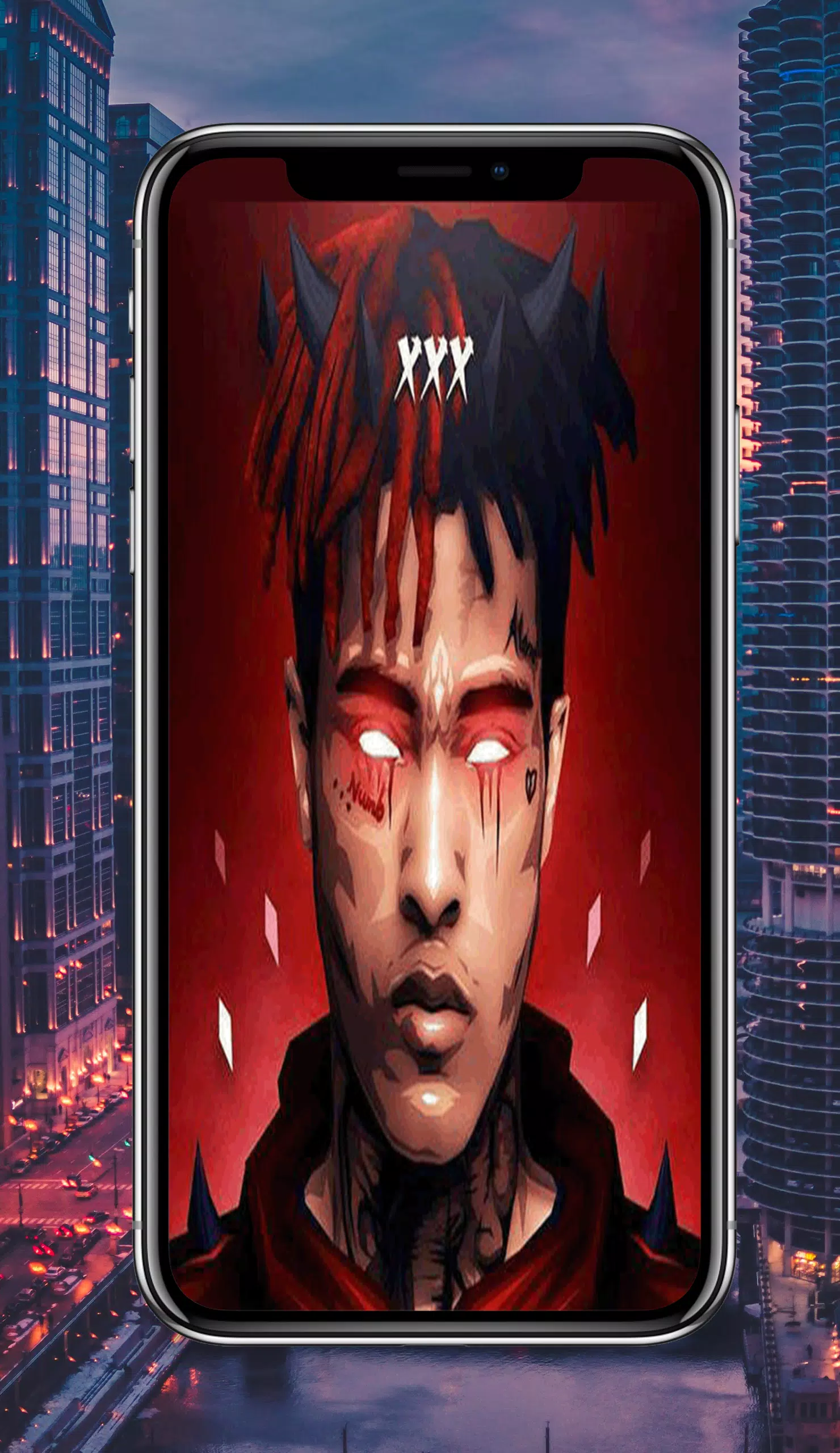 1480x2560  Копировать обои XXXTentacion