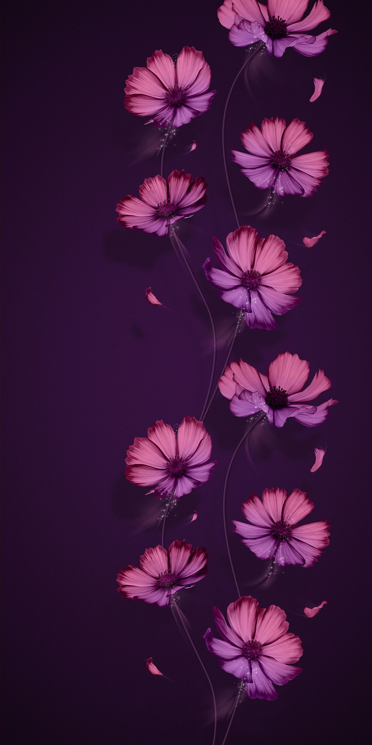 1240x2480  Pin by Markiza on Обои для телефона | Flower iphone wallpaper, Flower  background wallpaper, Cellphone wallpaper