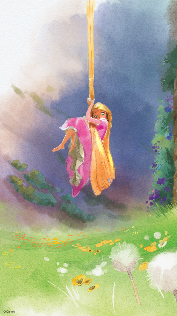 750x1333 Rapunzel Phone wallpaper - запутанная фотография (41029261) - fanpop