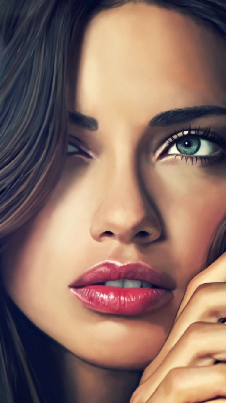 750x1334  Скачать обои \"Адриана Лима\" на телефон в высоком качестве, вертикальные  картинки \"Адриана Лима\" бесплатно