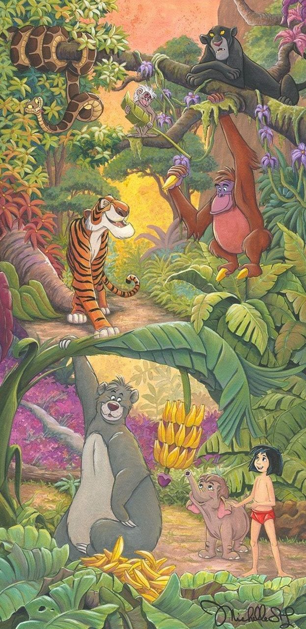 623x1280   Изображение обнаружено ?Lamico?. Найдите изображения и видео о милой эстетике и душе в приложении We Heart It… в 2020 году | Книга джунглей Дисней Изображения Диснея Искусство Диснея