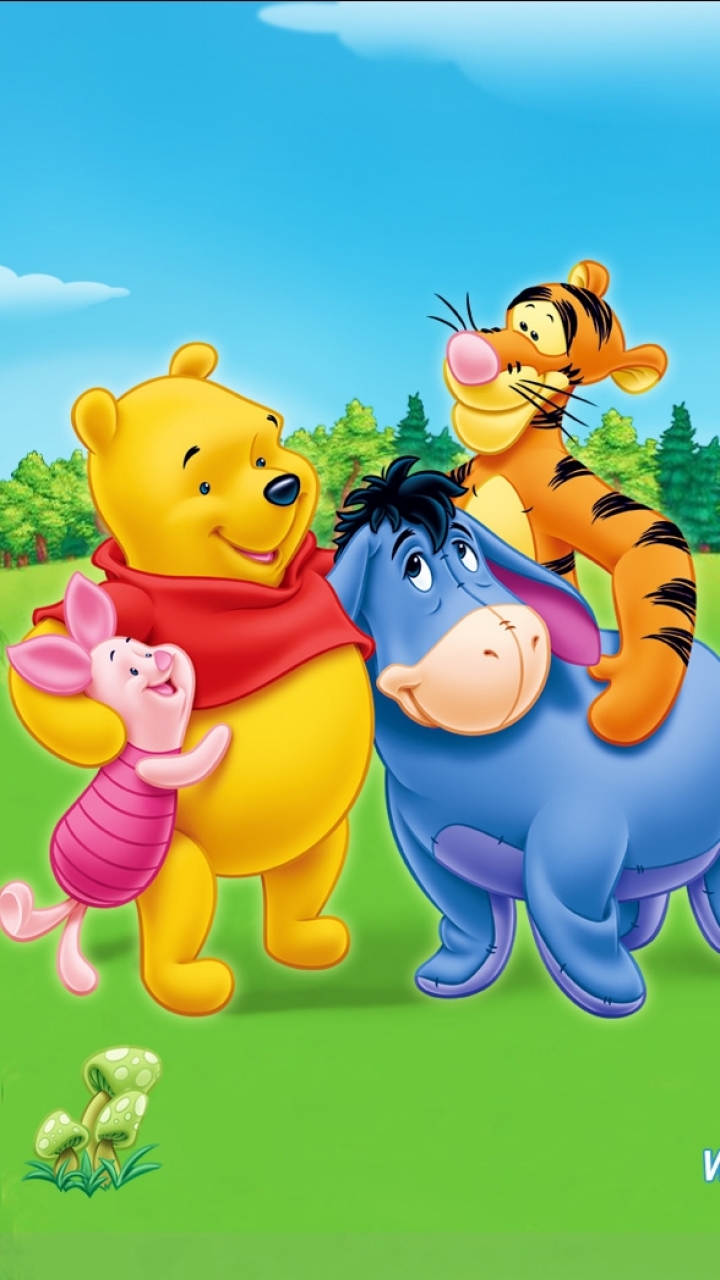 720x1280   Милые эстетические обои Winnie The Pooh