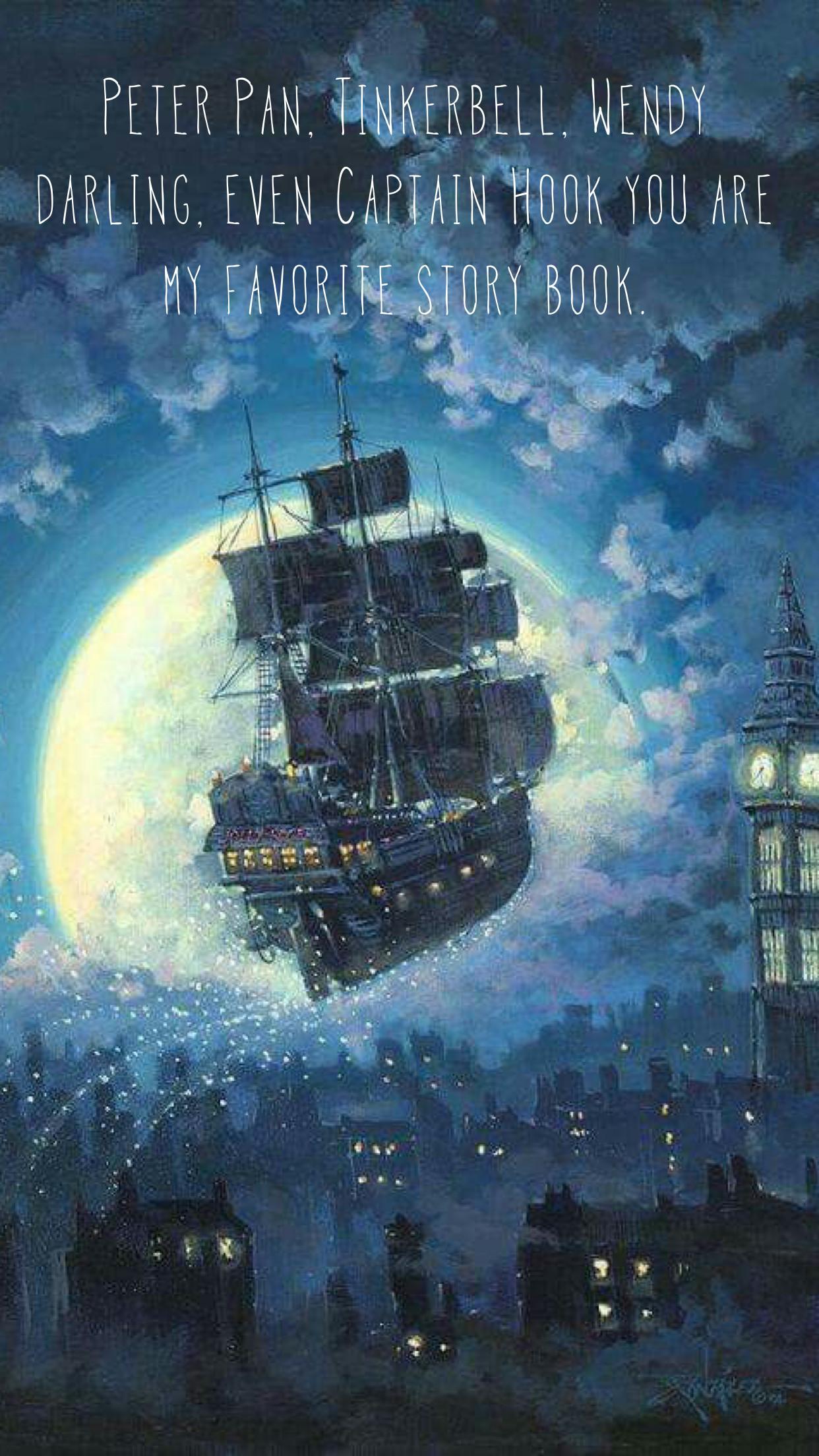 1242x2208  Peter Pan And Wendy Обои - Обои Cave