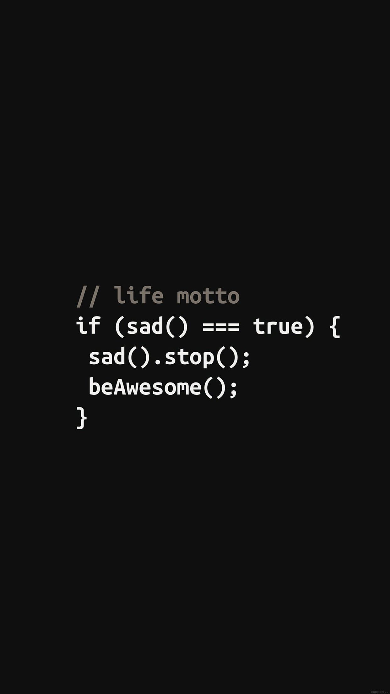 1242x2208   wallpaper-programmers-life-motto-iphone6-plus-wallpaper - Обои для мобильных | Pemrograman Kata-kata indah Pelajaran komputer