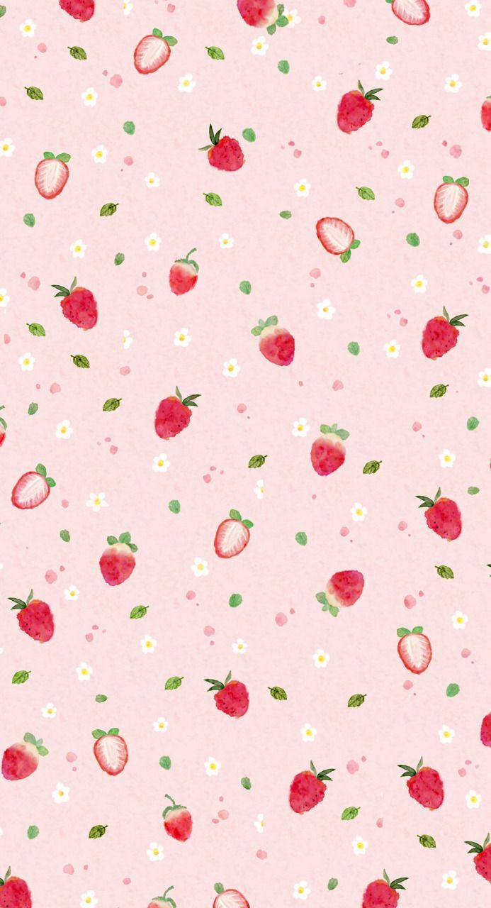 693x1280 Kawaii Strawberry Wallpapers - Wallpaper Cave