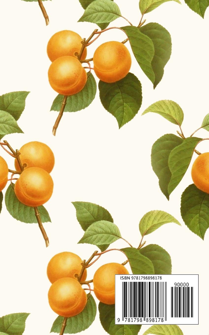 850x1360  Notebook: абрикос фрукты винтажные обои искусство фрукты апельсин абрикосы приготовление варенья консервирование розлив: Wild Pages Press: 9781798898178: Amazon.com: Books