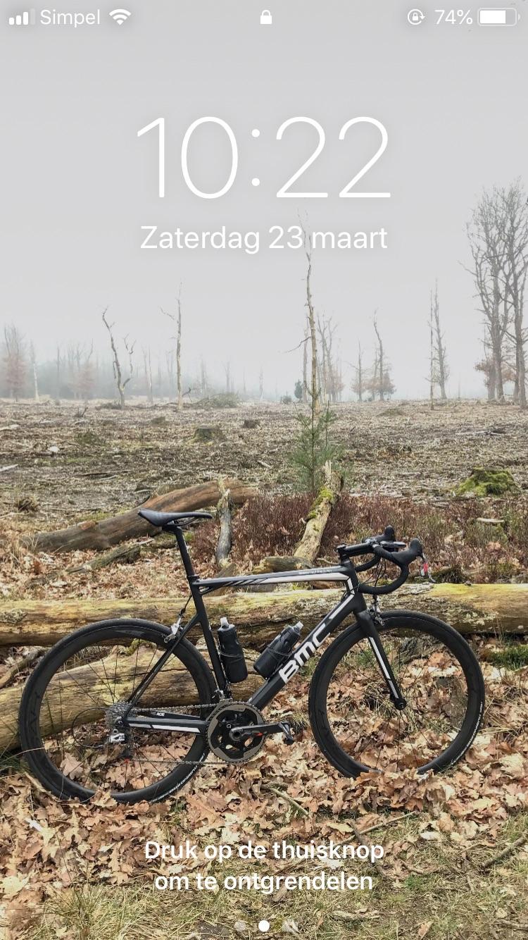 750x1334 Сделал снимок моего велосипеда, который оказался идеальным для обоев моего телефона: езда на велосипеде 