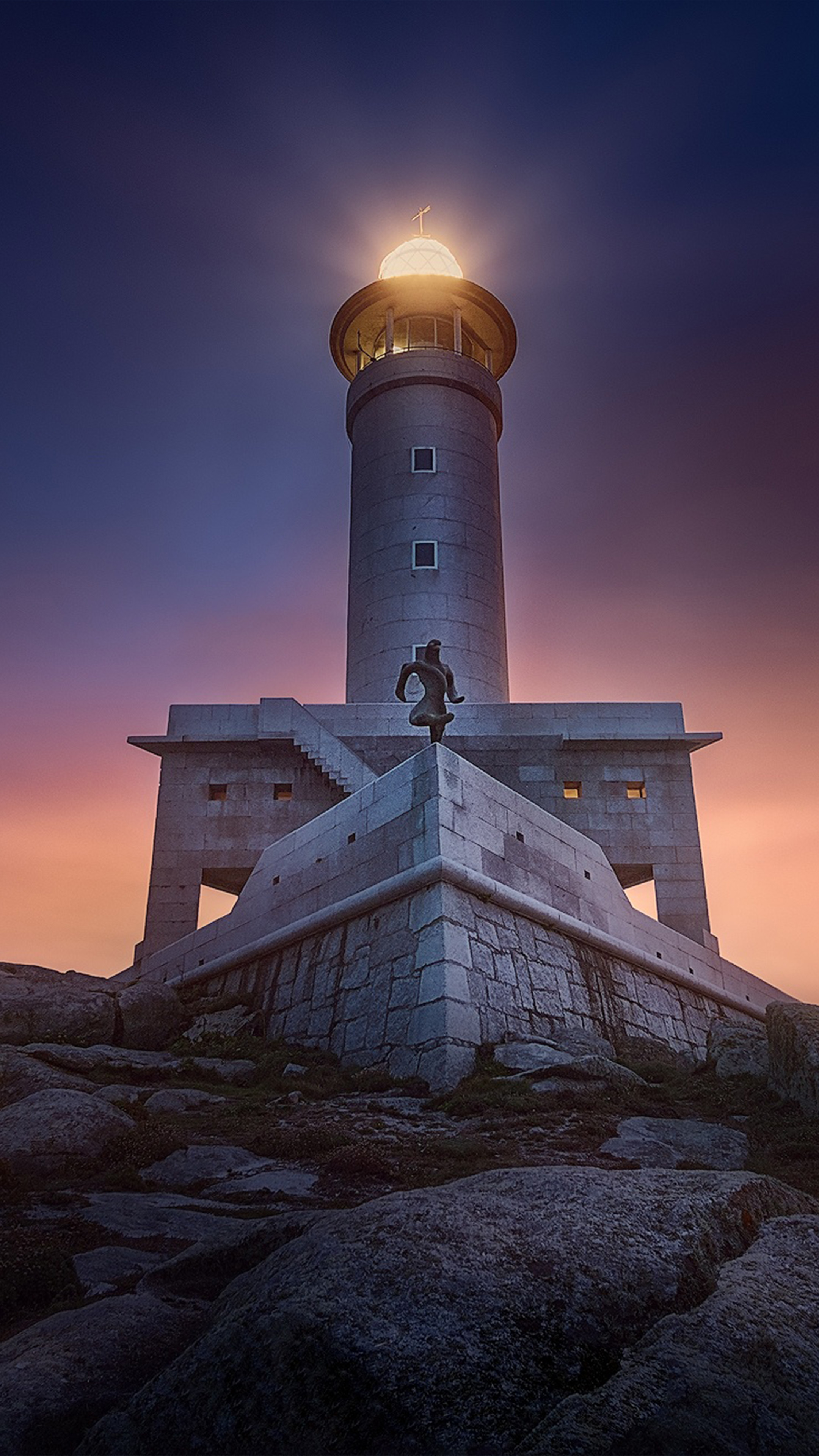 2160x3840 wallpaper - Mobile Lighthouse Iphone и #Android #wallpaper #nature проверьте на wallzapp.com | Sfondi Tramonti Sfondi hd