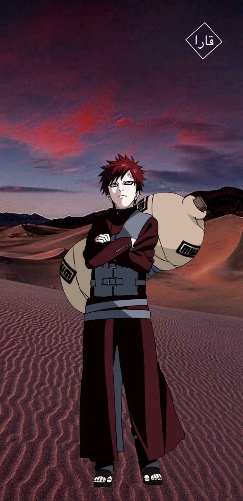 800x1647  Gaara And Shukaku The Ichibi - Gaara Wallpaper Iphone 5 (# 1418972) - HD Wallpaper \ u0026 Backgrounds Download