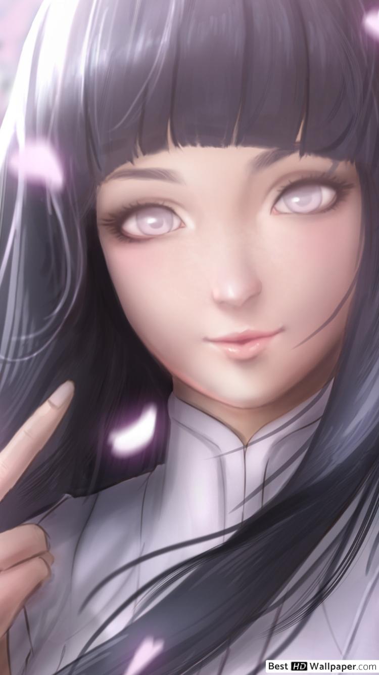 750x1334  Hinata Hyuga Wallpaper