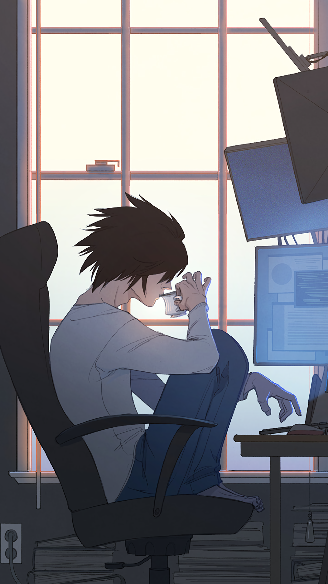 1080x1920   Аниме / Тетрадь смерти (1080x1 920) ID обоев: 845322 - Живые обои Mobile Abyss