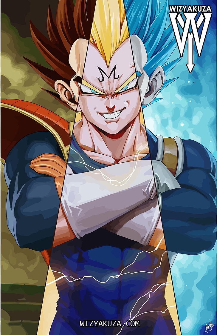 728x1122  HD обои: Вегета иллюстрация Вегета иллюстрация Dragon Ball Z Super Saiyan | Wallpaper Flare