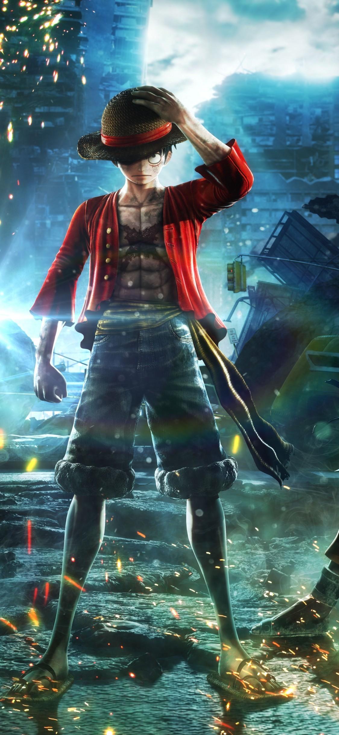 1125x2436  Monkey D Luffy iPhone Обои - Обои Cave