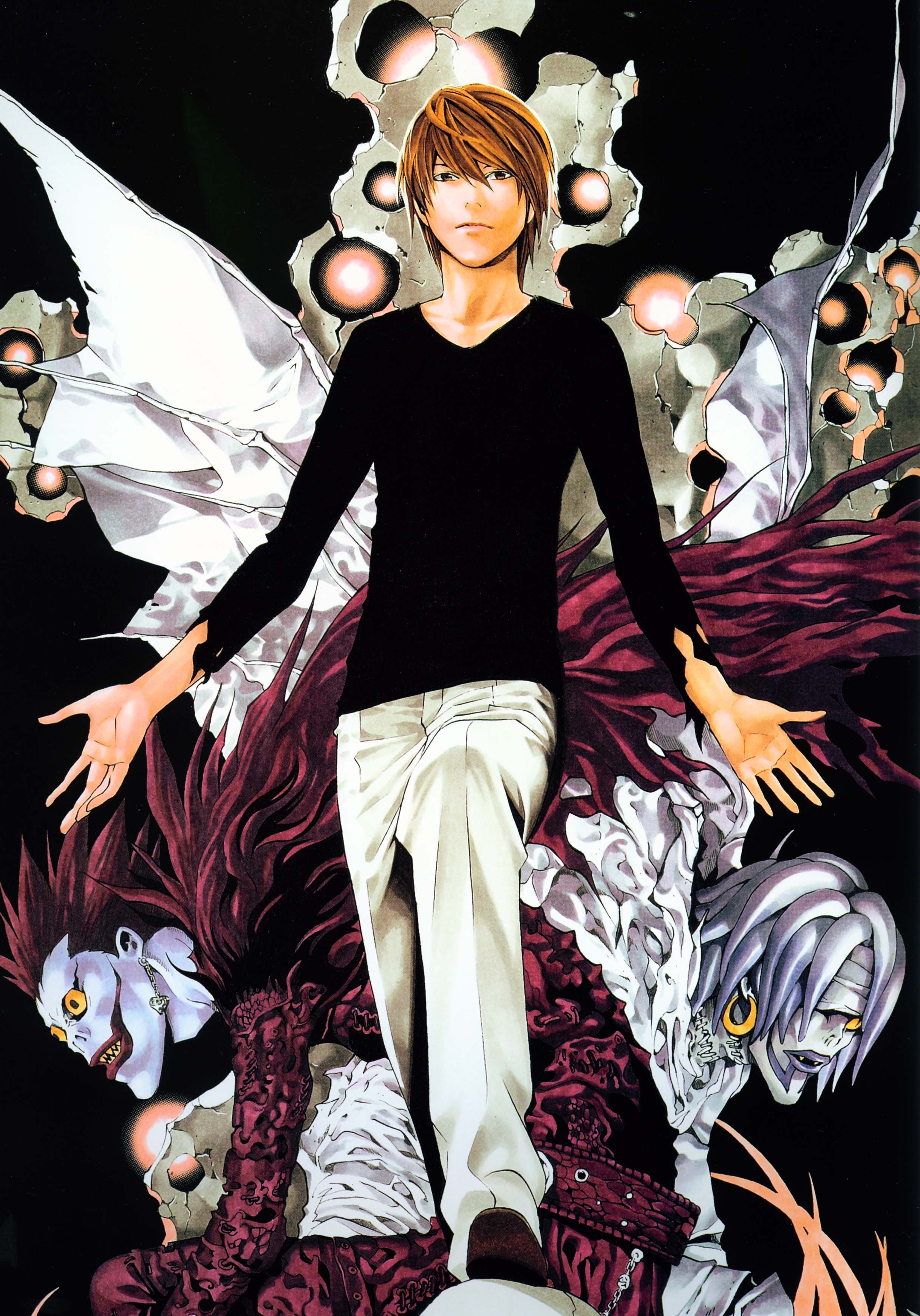 2435x3485   Свет Ягами - Галерея обоев и сканирования - Minitokyo