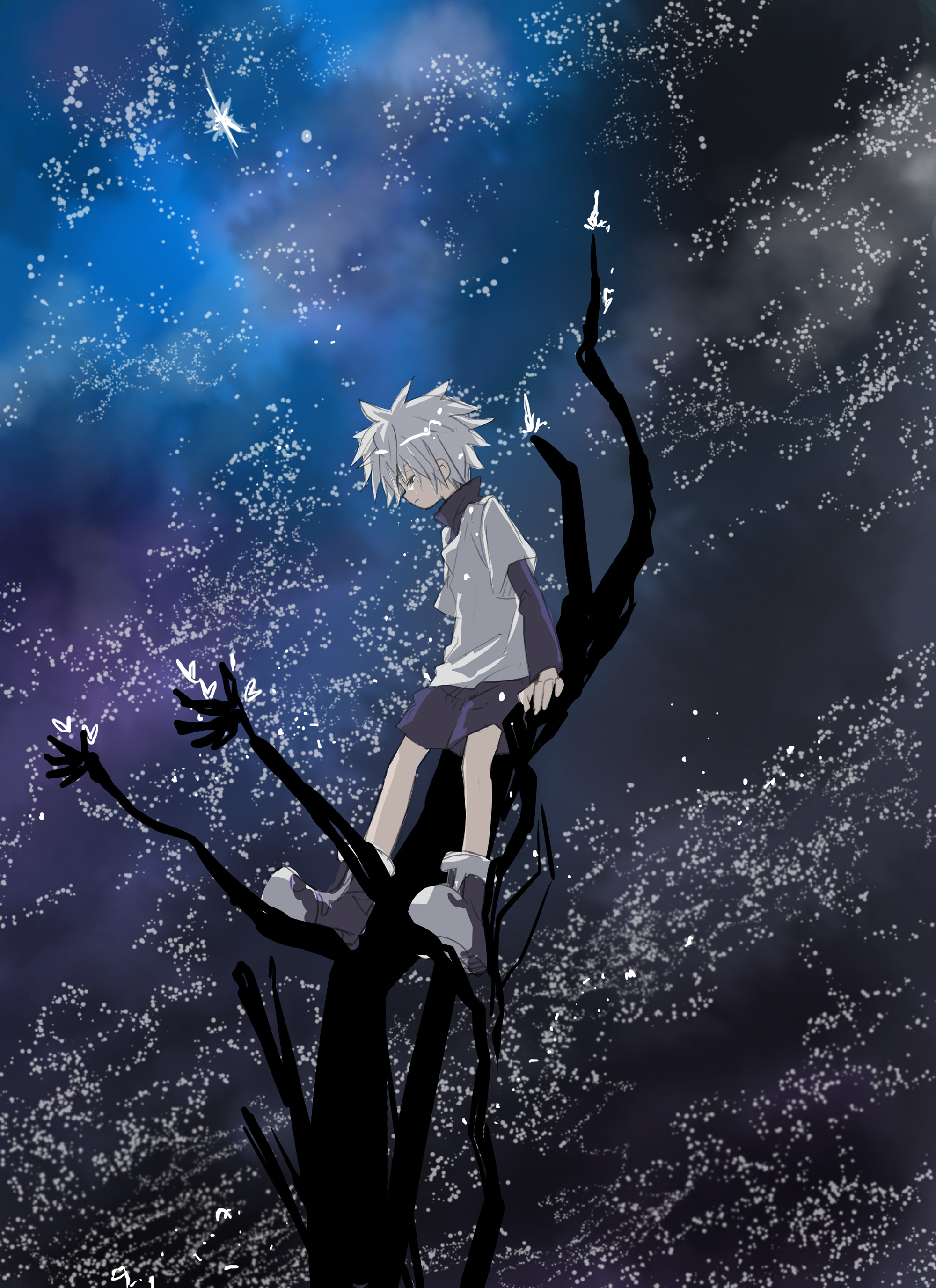 2000x2752 Killua Zoldyck - Hunter x Hunter - Мобильные обои # 732319 - Zerochan Anime Image Board 